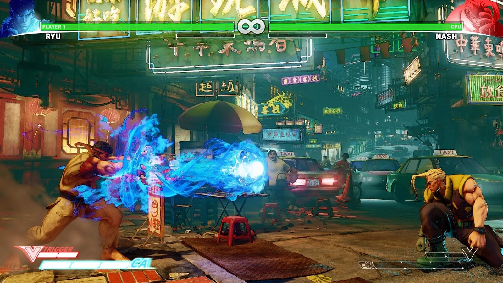 Street fighter gameplay