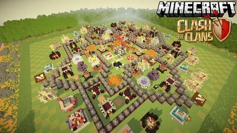 Карта clash of clans