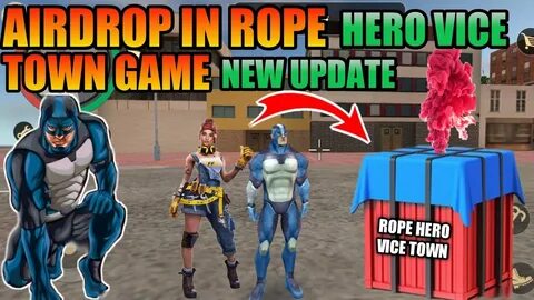 Rope hero town