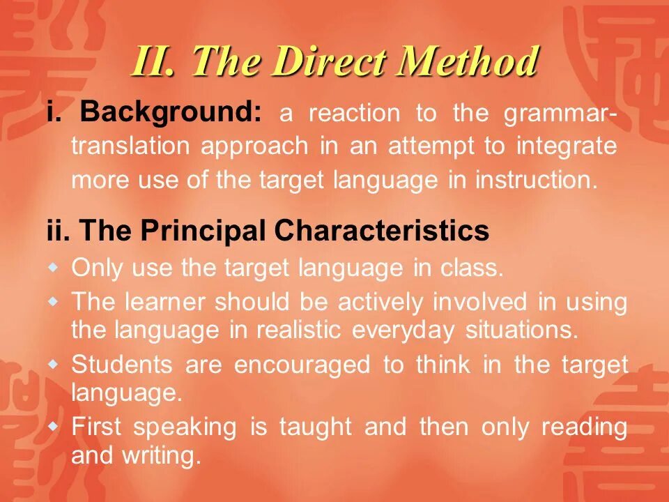 Direct method. Direct approach in teaching english. direct teaching method. the direct method of teaching foreign languages.