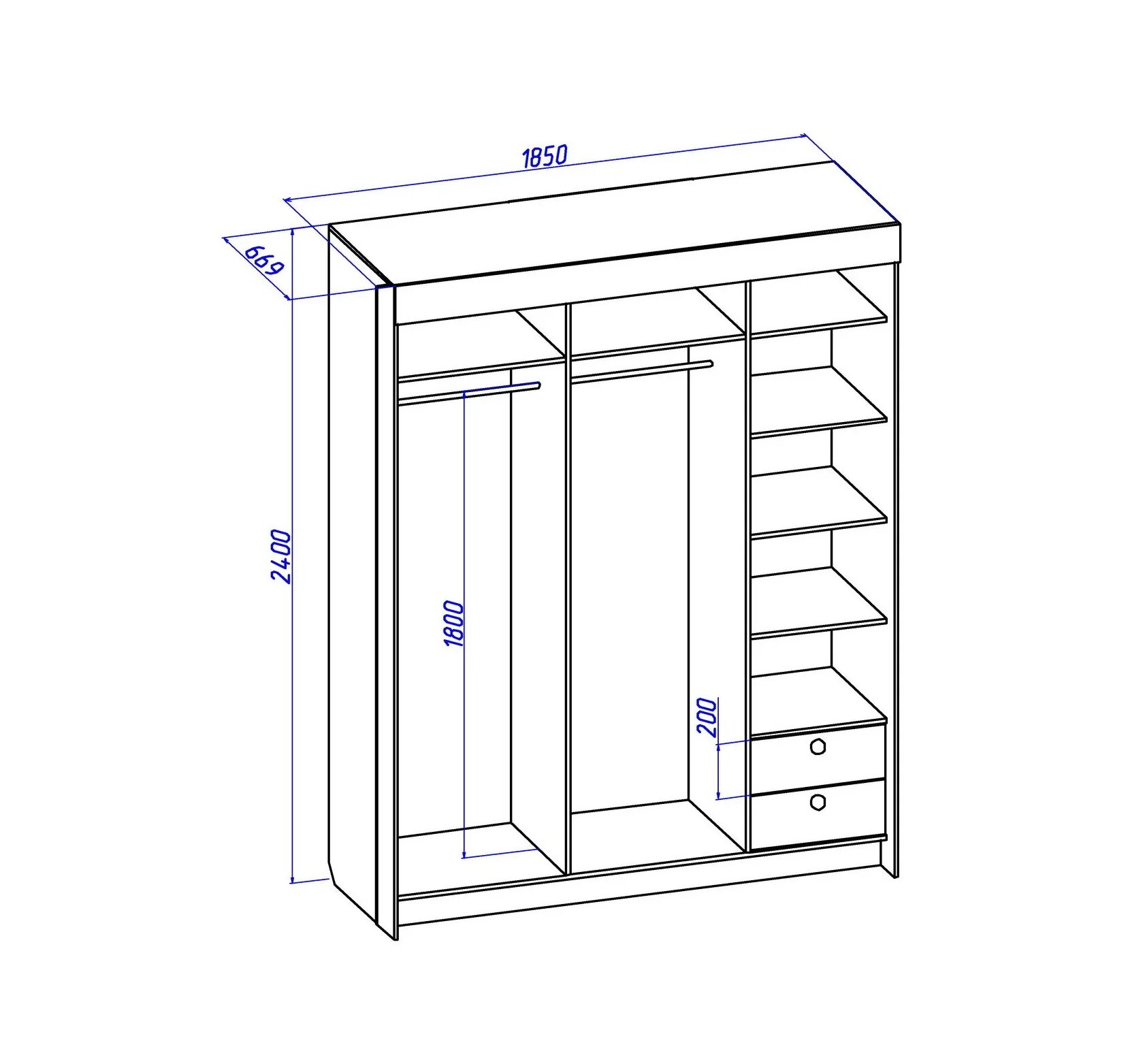 Размеры шкафа 600. Ширина плательного шкафа стандарт. Шкаф купе ширина 1800 высота 2700. Шкаф купе 2120 ширина 2700 высота. Шкаф купе 2400х2400х600 схема.