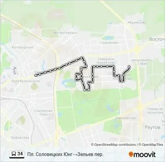 Автобусный маршрут 34