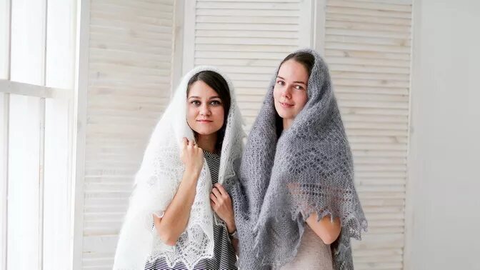 Оренбургские платки таганская