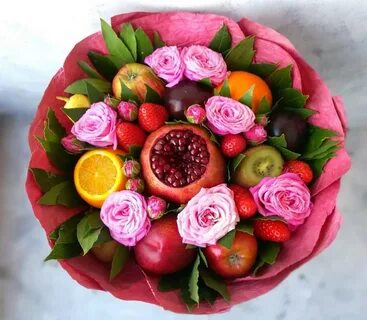 Букет с лицами