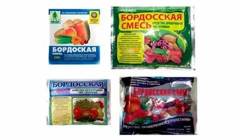 Бордосская смесь 3 процентная как приготовить