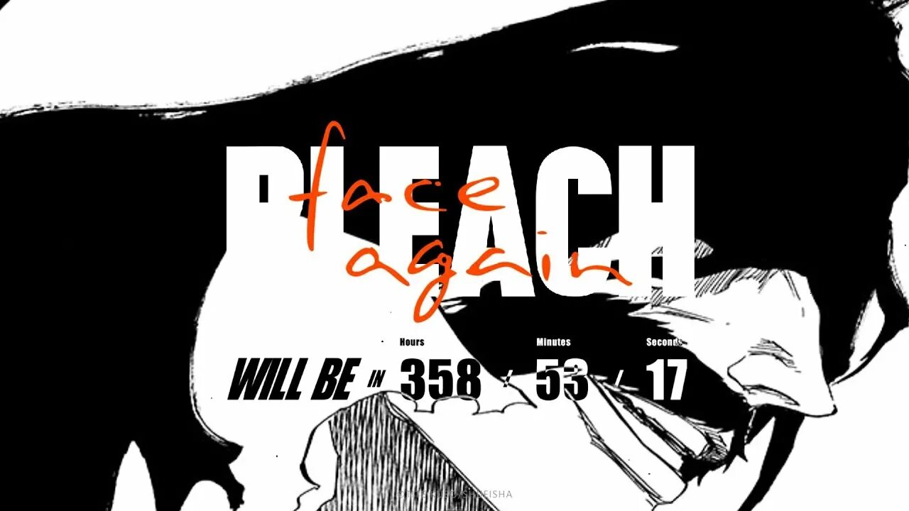 Face again. Bleach face.