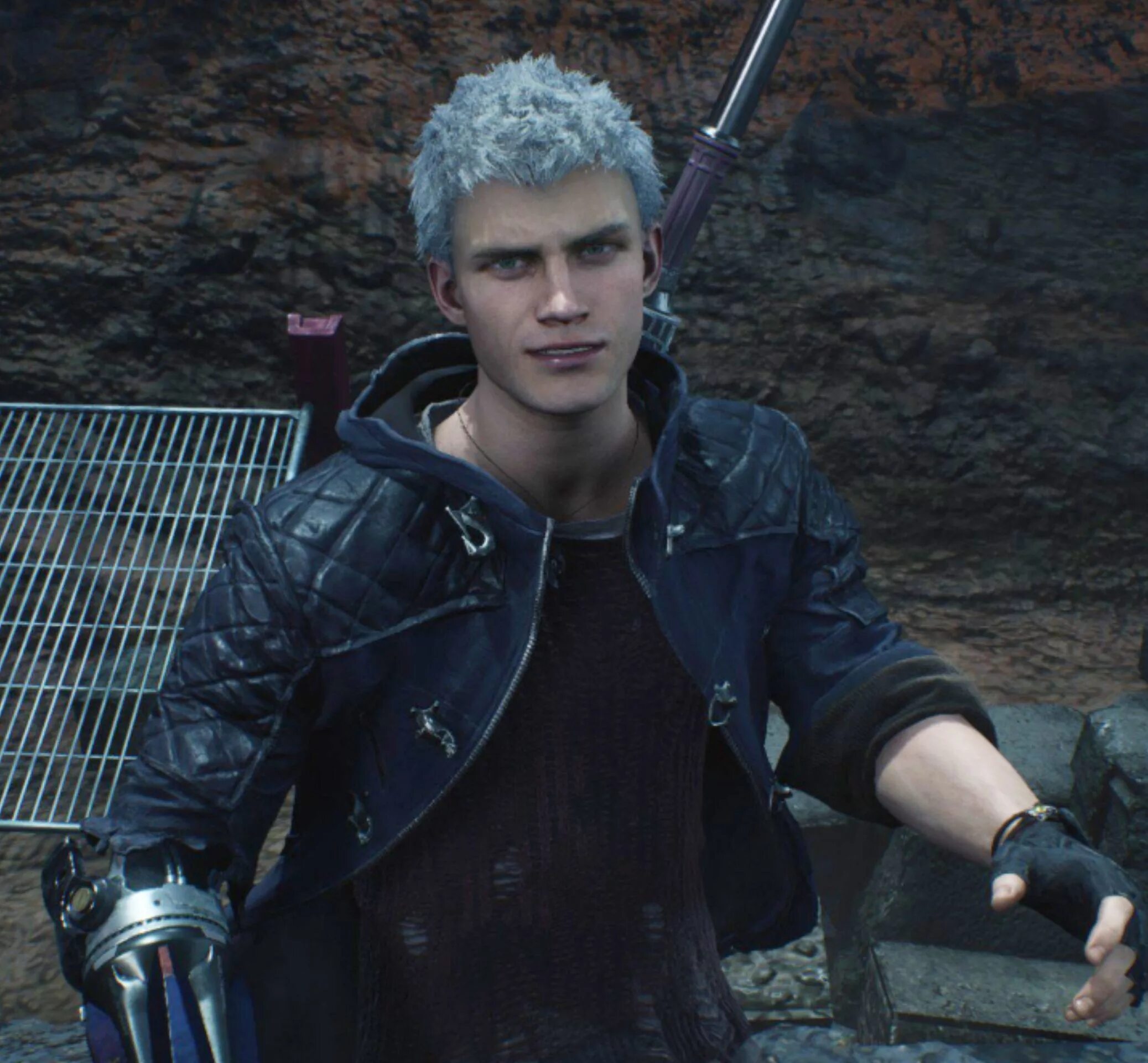 Dmc россия. Nero DMC 5. Неро ДМС 5. Devil my Cry 5 Неро. Devil May Cry 5 Nero.