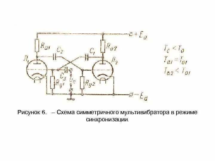 Схема симметричного мультивибратора. Схема мультивибратора на операционном усилителе.