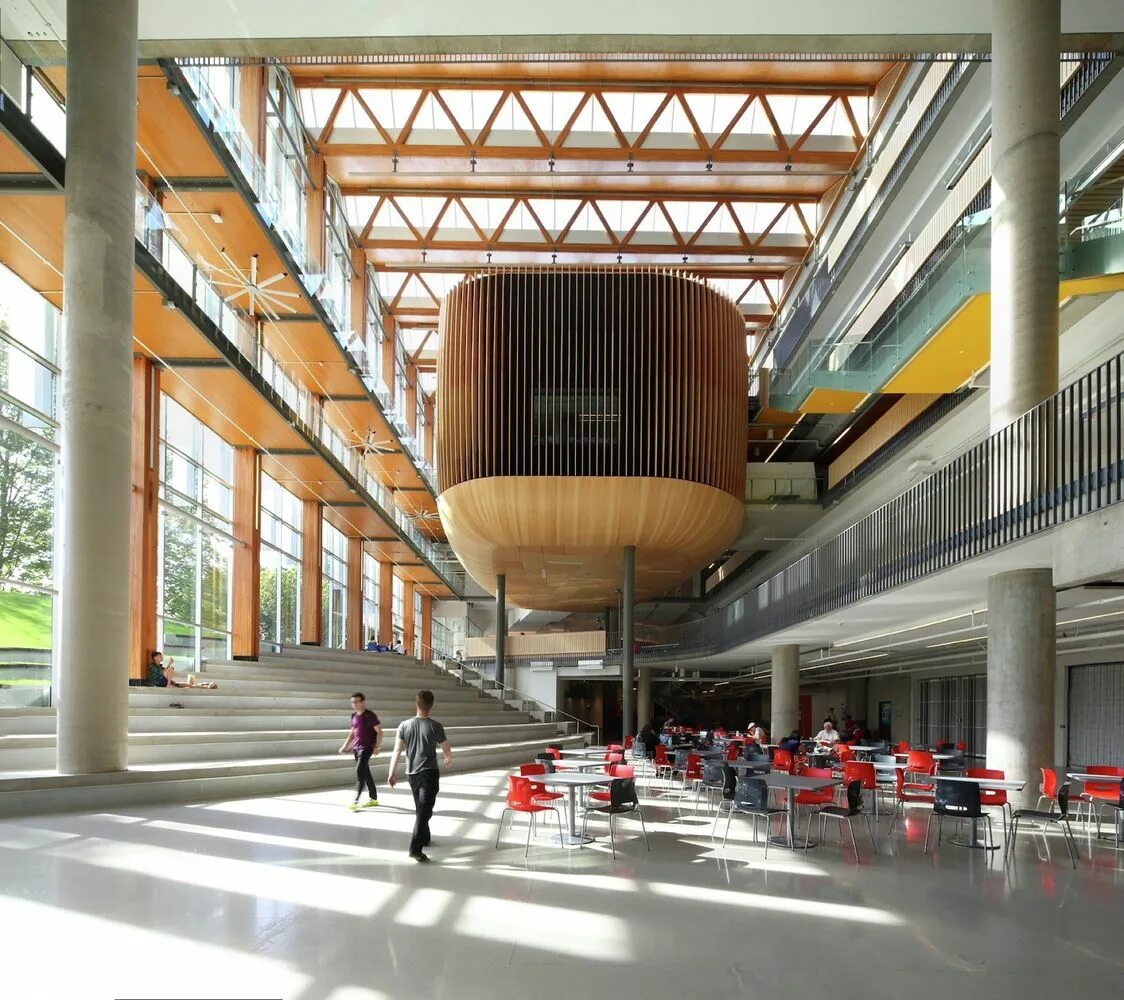 Study architecture. Студенческая архитектура. кампус. university of british columbia architecture. art union здание.
