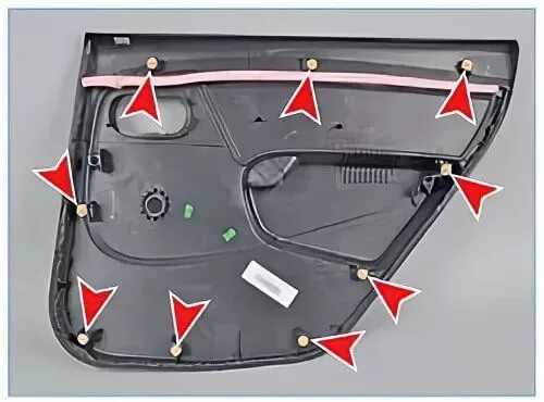 Снять обшивку задней двери логана. Клипса карты двери Рено Логан 1. Крепления дверных карт Рено Логан 2. Дверные клипсы Рено Логан 1. Клипсы дверной карты Рено Логан 1.