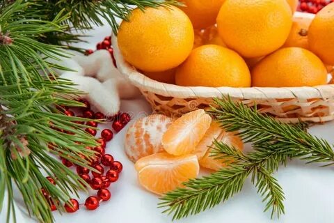 Новый год запах мандаринов