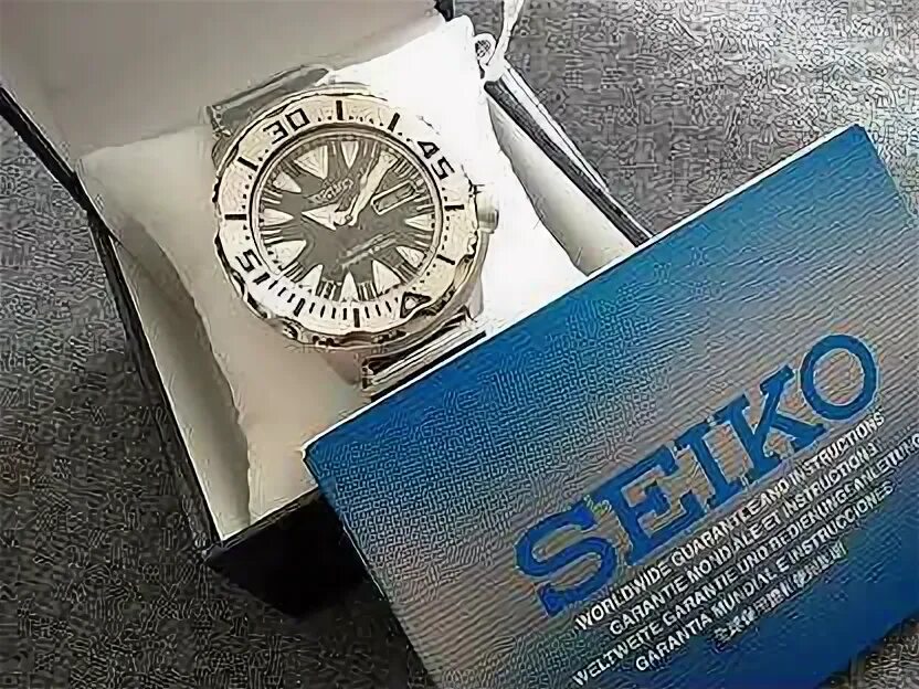 Seiko гарантийный талон.