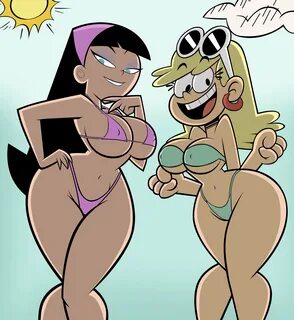 trixie tang, fairly oddparents, nickelodeon, the loud house, crossover, ass...