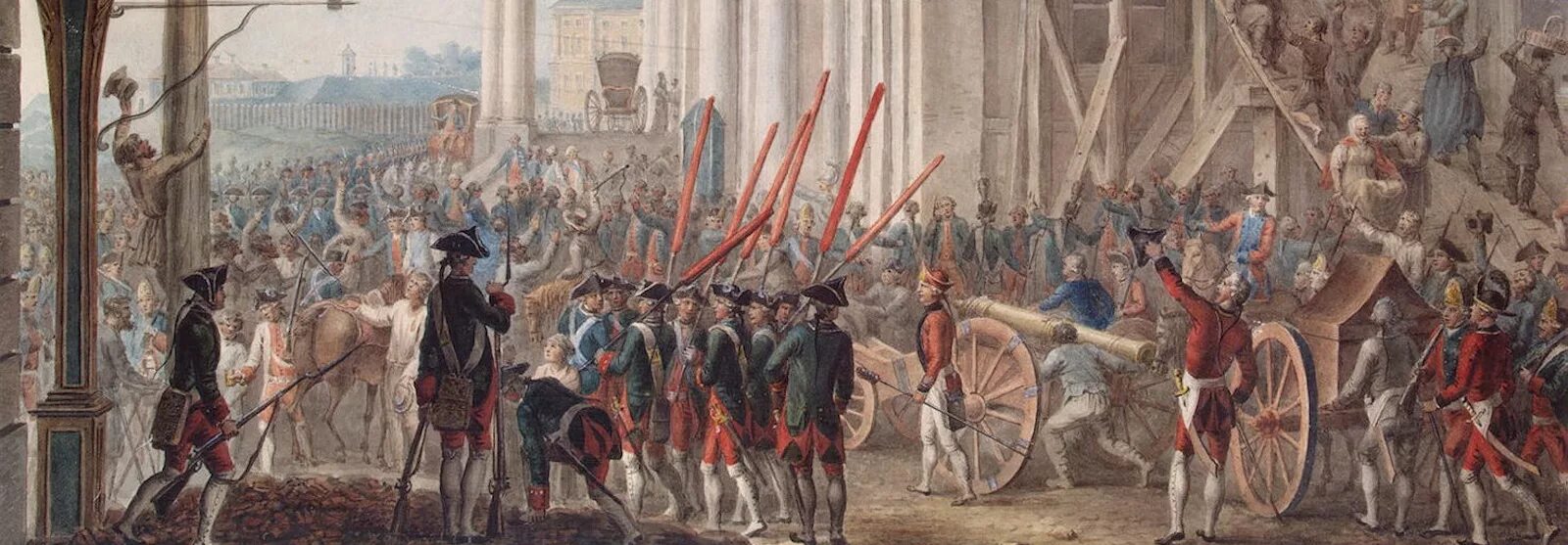 Дворцовый переворот 28 июня 1762. Гвардия в эпоху дворцовых переворотов.
