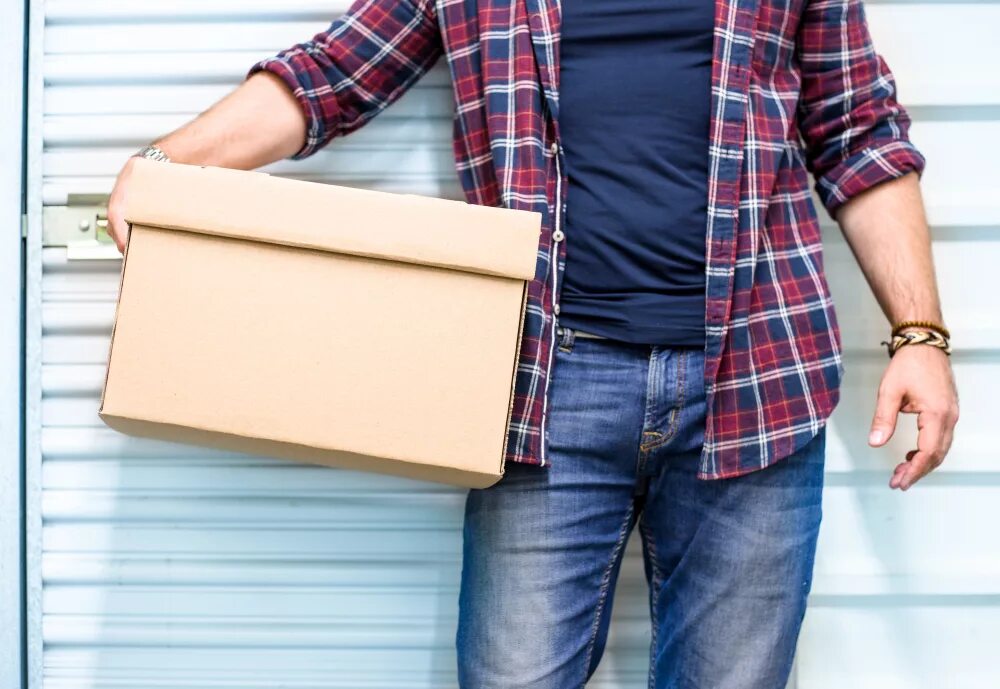 Time in a box. Man holding box. man hold box. the box. moving man in box.