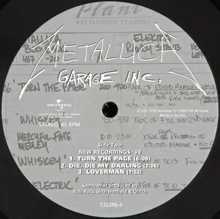 Metallica garage