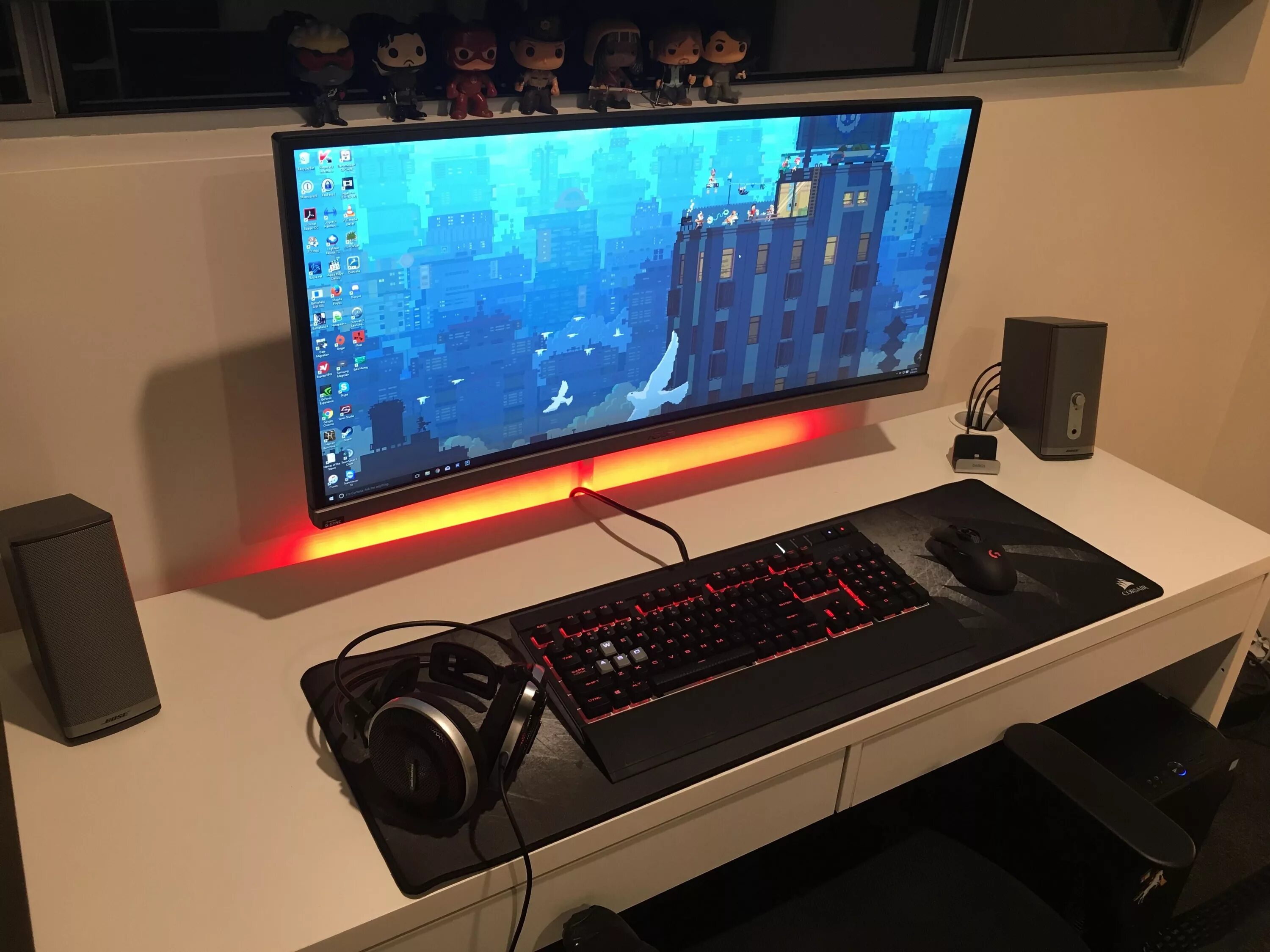 Were set up