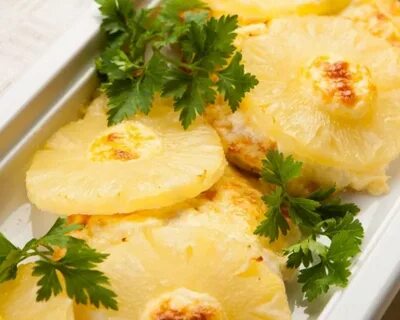 Филе с ананасами рецепт