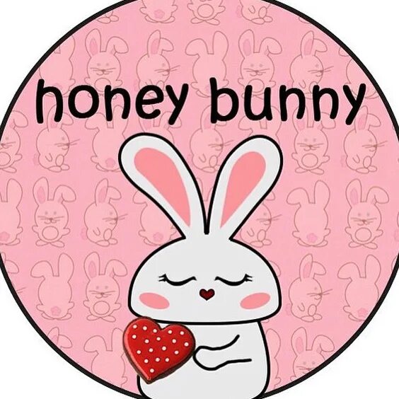 Honey vk. Bunny надпись. Надпись Банни. Значок леди Банни. Ханни Банни.