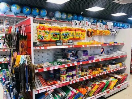 Магазин канцтоваров на карте