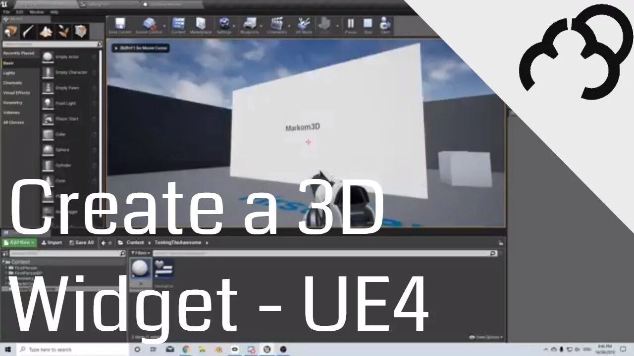 Request widget. Widget ue4. ue4 3d widget.