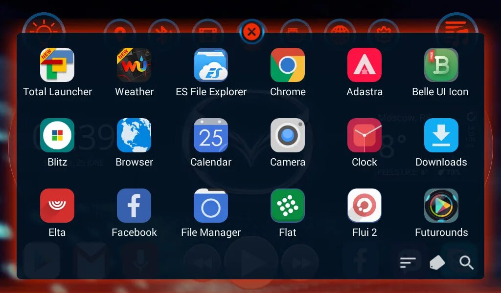 Лаунчер. Total лаунчер. Тотал лаунчер для андроид. Необычные лаунчеры для андроид.