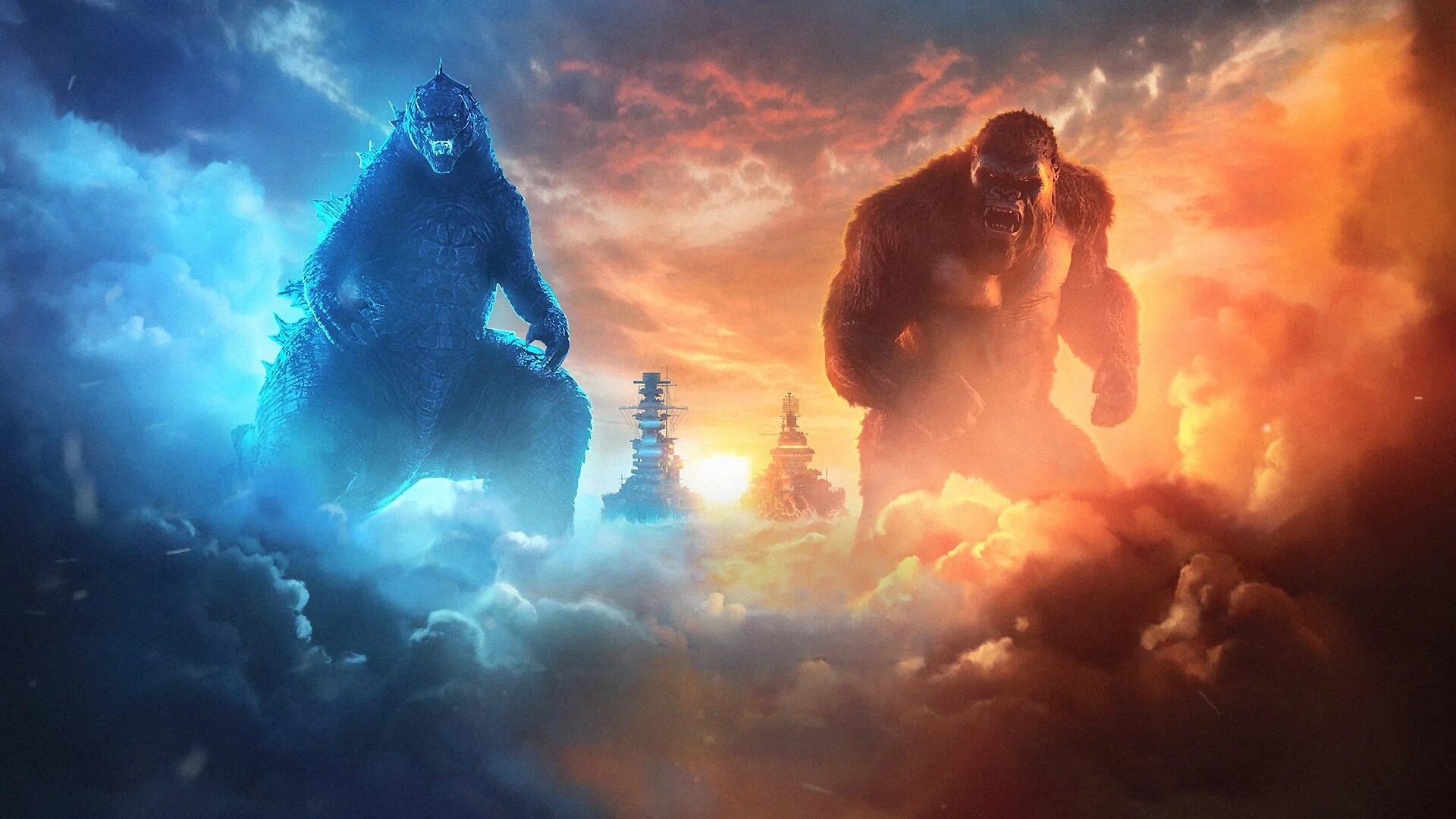 King kong 2024 uzbek tilida. Кинг Конг и Годзилла 2021. Годзилла против Конга (2021) Godzilla vs. Kong. Годзилла против Конга 2021.