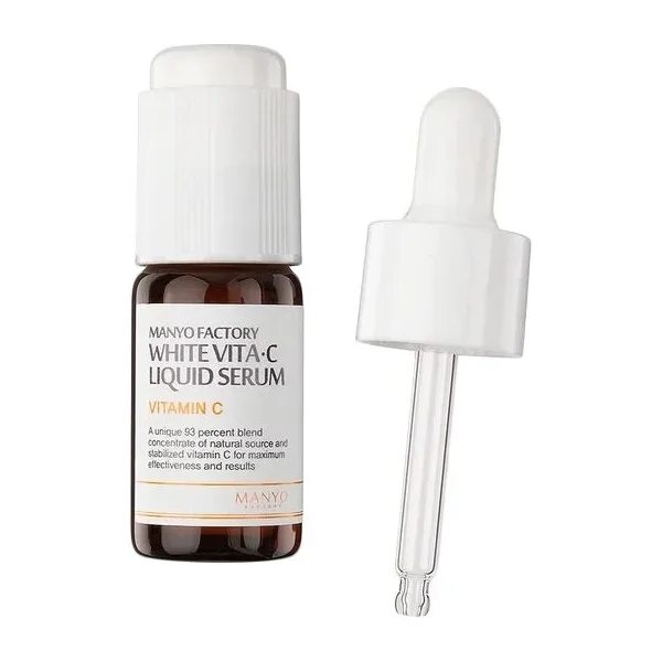 Manyo Factory White Vita·c Liquid Serum. Сыворотка с витамином с 10% Manyo Factory White Vita·c Liquid Serum (10мл). Ma nyo White Vita c Serum. Ma:nyo White Vita c Liquid Serum. Manyo сыворотка с витамином с