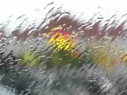 Rain falling down