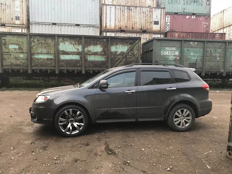Субару трибека шины. Subaru tribeca b9. Диски subaru tribeca b9. Субару трибека шины. Субару трибека на дисках r20.