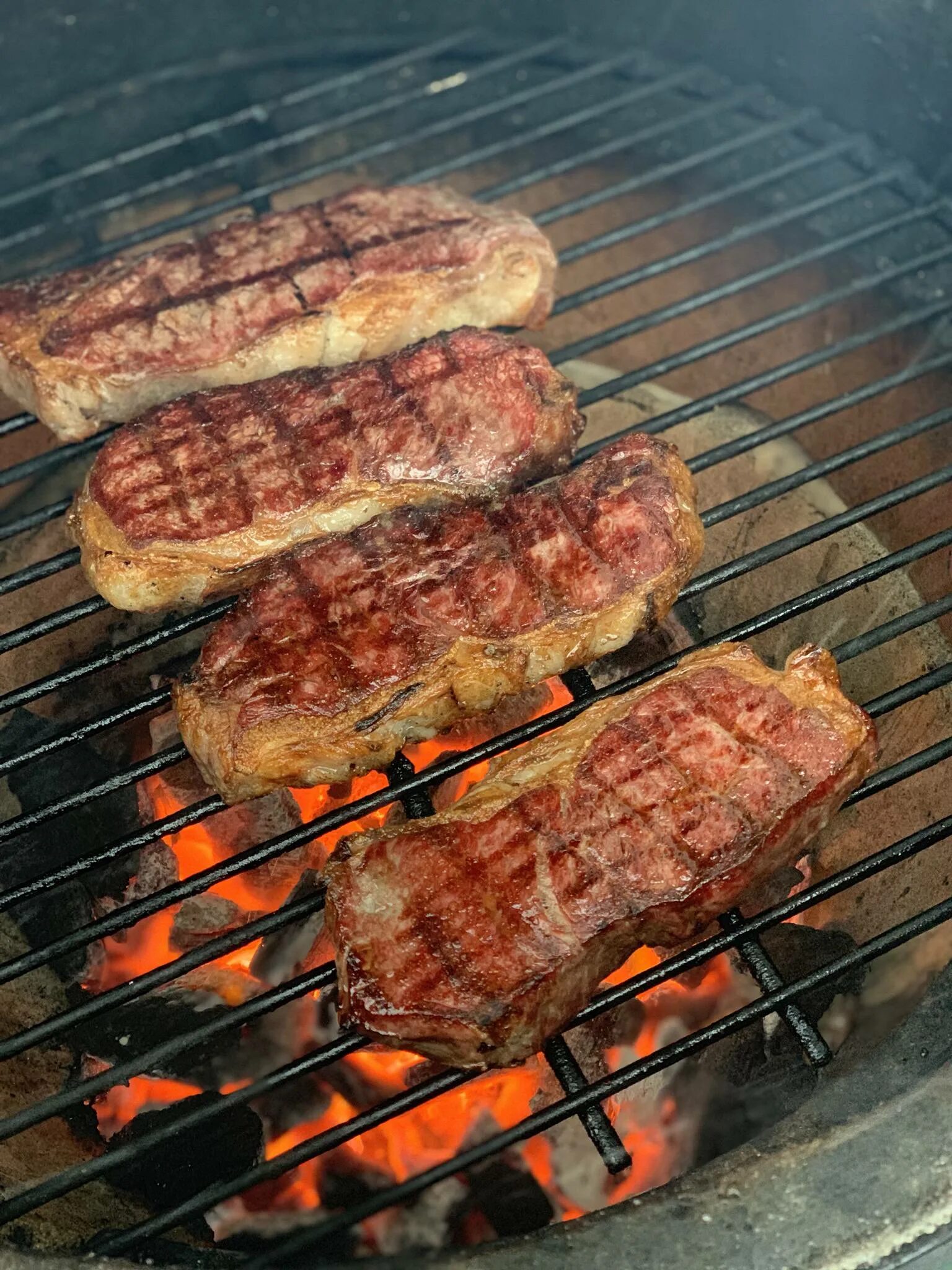 Dry aged. Prime Dry aged New York strip*.