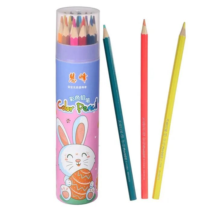 Купили 18 карандашей. Карандаши цветные шестигранные в тубусе. Тубус для карандашей. Детские карандаши в тубусе. Карандаши 18 цветов «машинка».