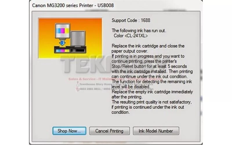 Сброс настроек принтера Canon. 1688 Canon ошибка. Ошибка принтера Canon. Stop reset на принтере Canon. Ошибка картриджа canon