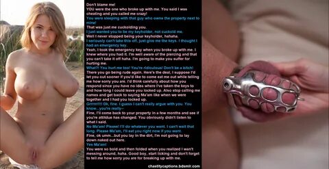 Collection of Chastity Captions and Gifs.