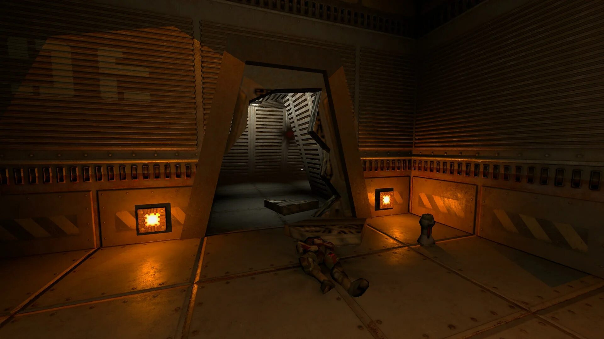 Quake textures. Квейк 2. quake ii rtx. квейк локации. глобальное освещение в играх.
