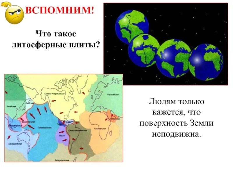 Литосферная плита 7 класс