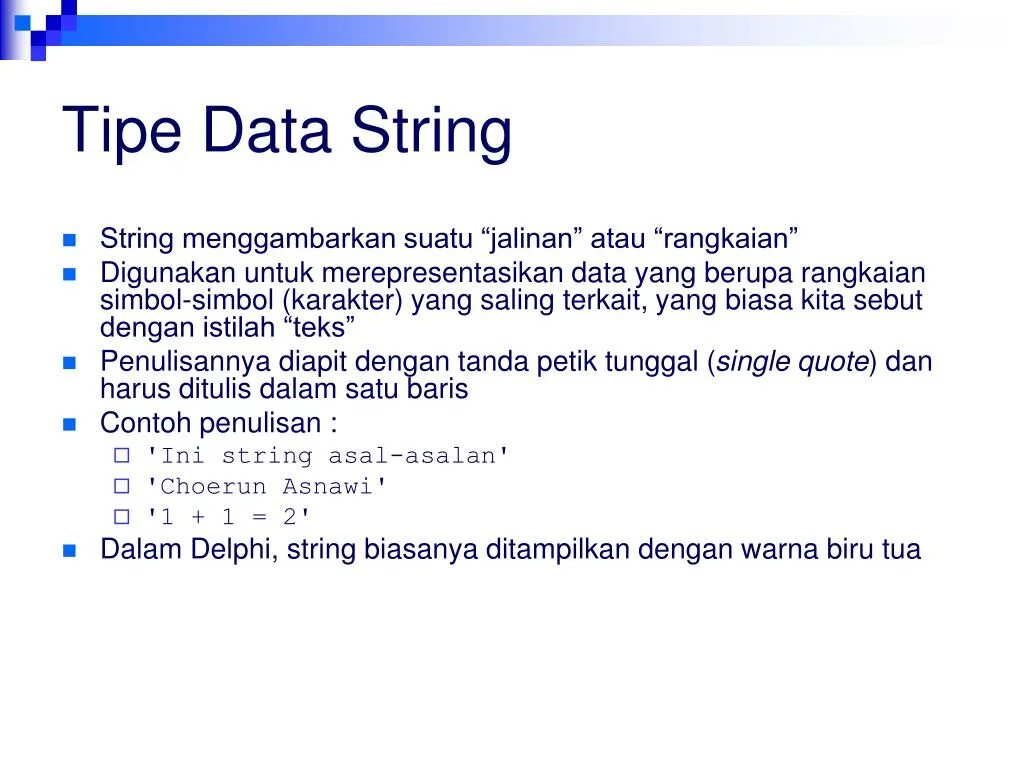 String data. Данные стринг. Str data