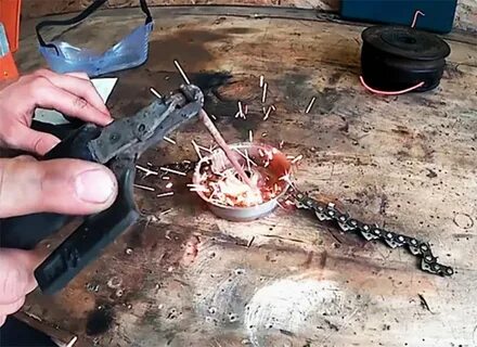 Что можно сделать из цепи от бензопилы
