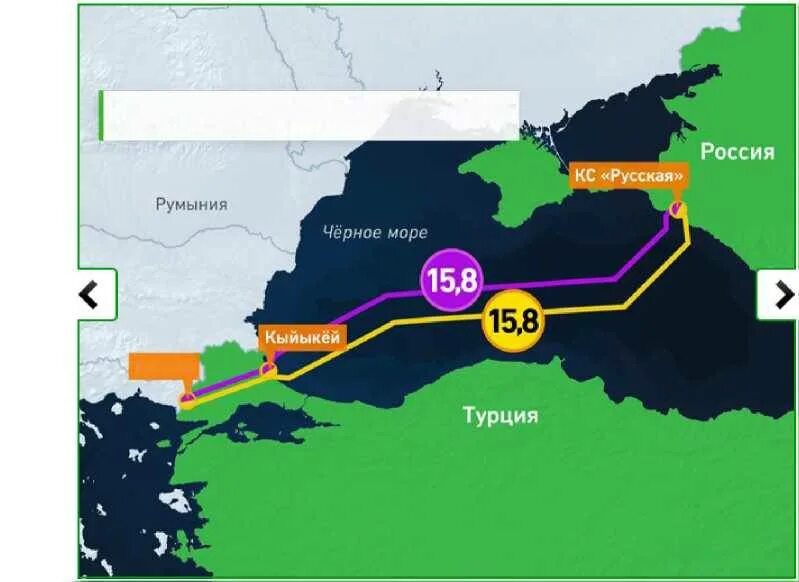 Сколько газа в турции