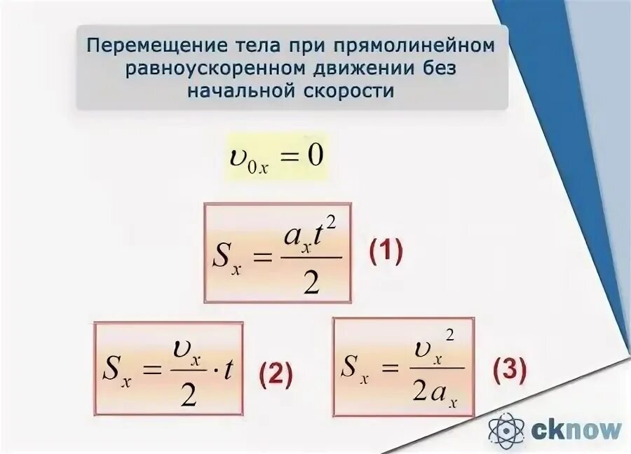Формула перемещения при прямолинейном равноускоренном движении. Перемещение тела при прямолинейном равноускоренном движении формула. Формула перемещения тела при равноускоренном движении. Перемещение прямолинейного равноускоренного движения формула