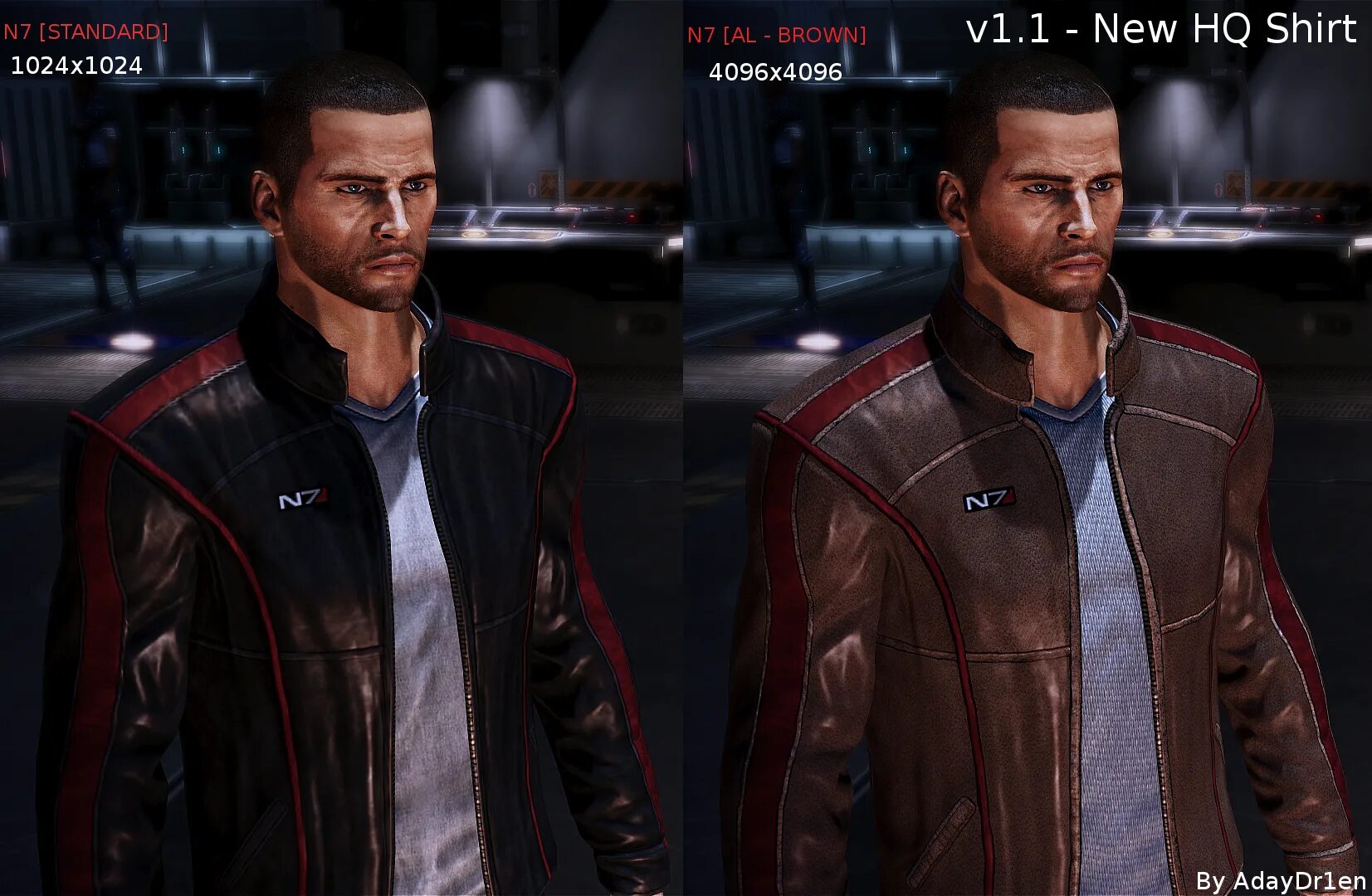 Re brown. Шепард куртка n7. Mass Effect куртка Шепарда. Шепард в куртке. Шепард в кожаной куртке.