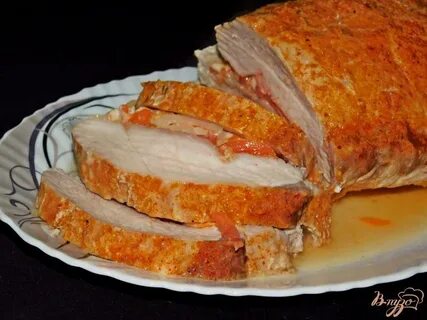 Мягкий и сочный карбонат в духовке