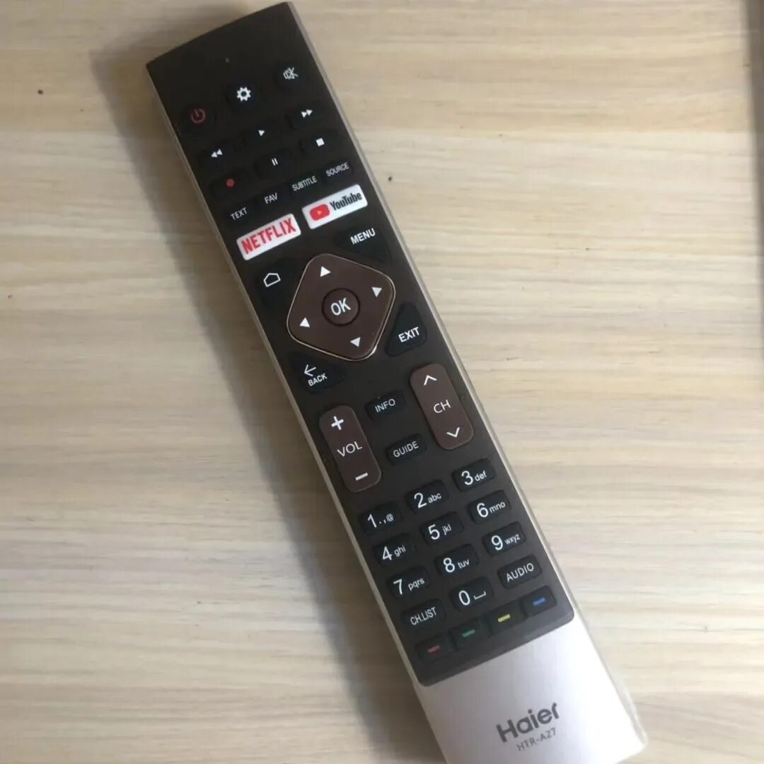 Пульт Haier HTR-A18H, HTR-A18HA оригинальный. Пульт для телевизора Haier. Интерн