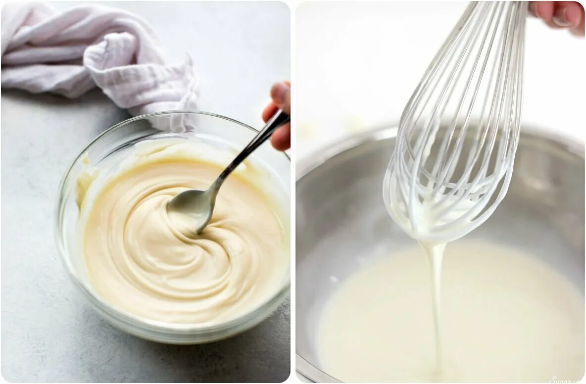 крем с белым шоколадом