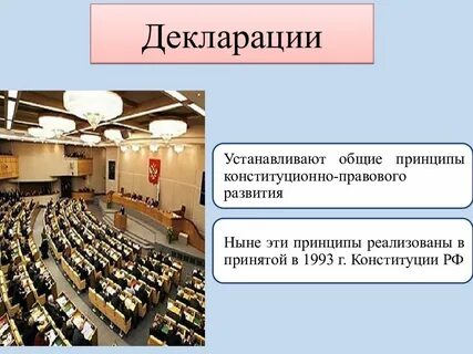Регламенты палат