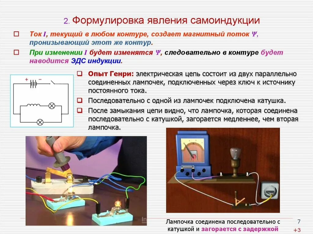 Явление самоиндукции 9 класс физика. Самоиндукция магнитный поток катушка. Явление самоиндукции Индуктивность. Электрическая цепь явление самоиндукции. Явление самоиндукции при изменении