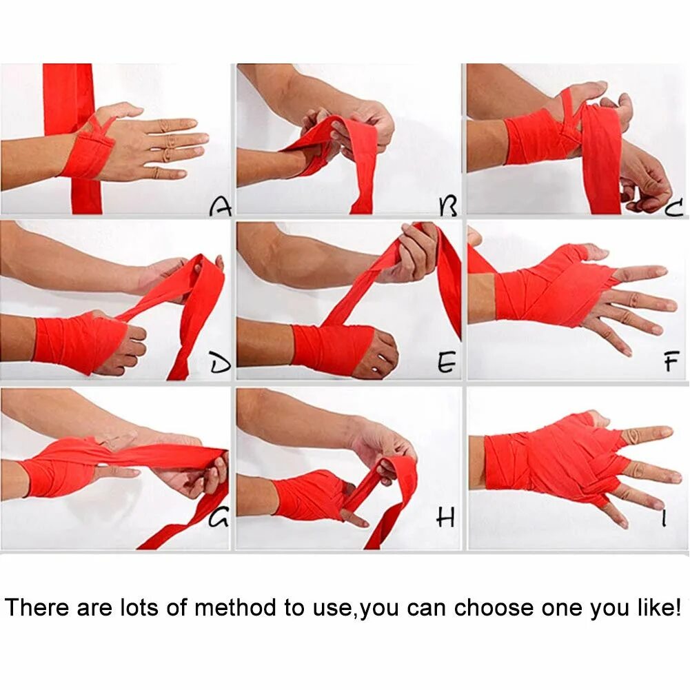 Как правильно бинтовать кисть руки. Намотка боксерских бинтов 2. Как правильно бинтовать руки для бокса. 5 метра. 5 метра.