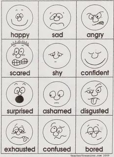 Feelings coloring