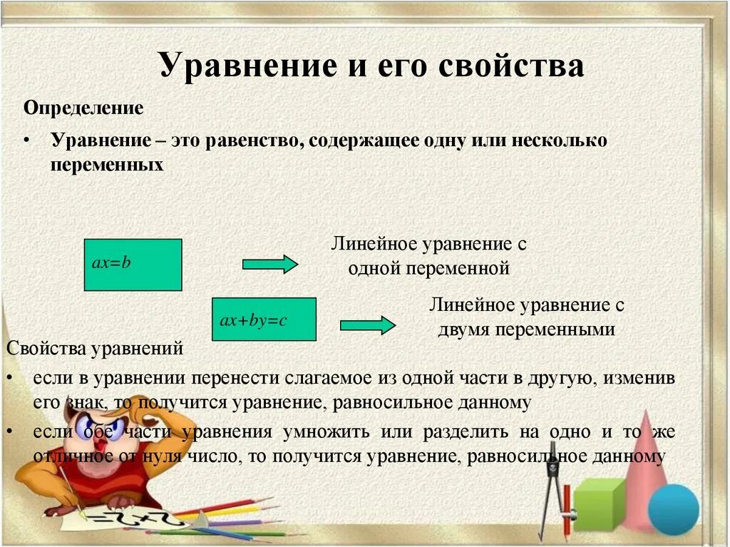 Уравнение это. Уравнение термин. Уравнение определение. Линейное уравнение это определение. Понятие уравнения с одной переменной.