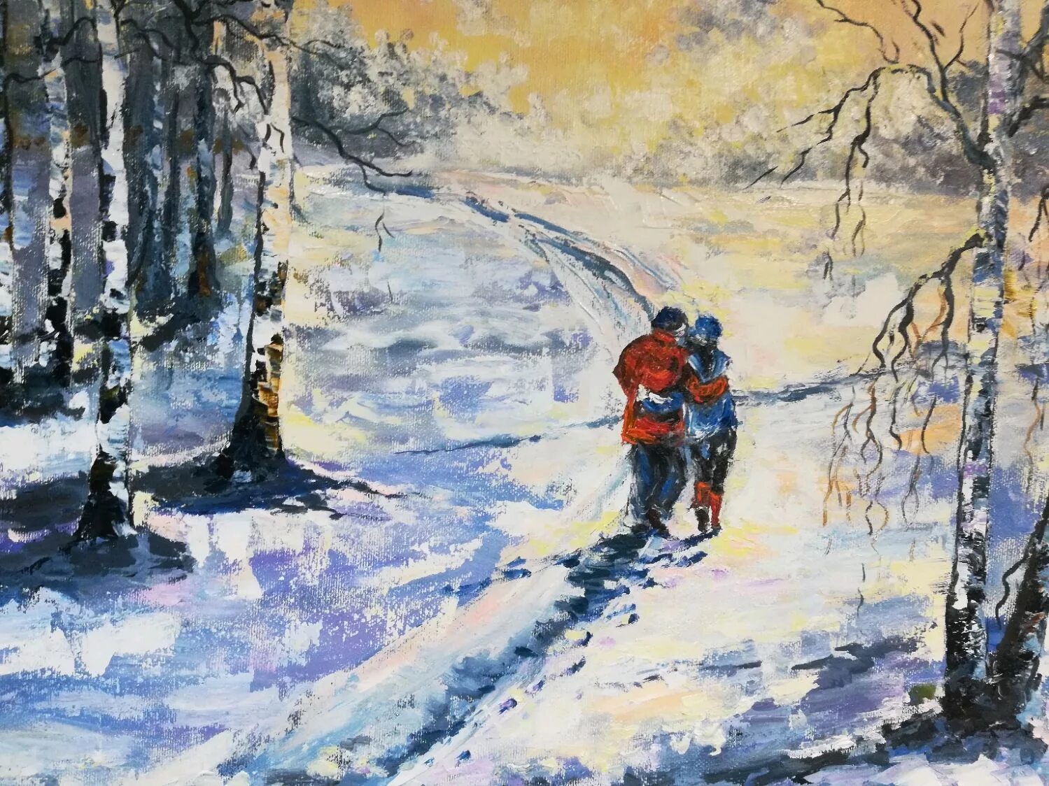 Картина в зимнем парке. Зимняя прогулка картина. Зимняя прогулка живопись. Джон слоун зимний пейзаж. Зимняя прогулка живопись.